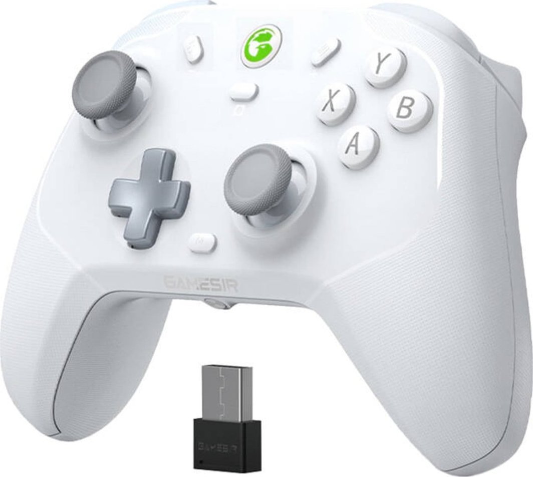 Kontroller GameSir T4 Cyclone Pro, wireless, i bardhë