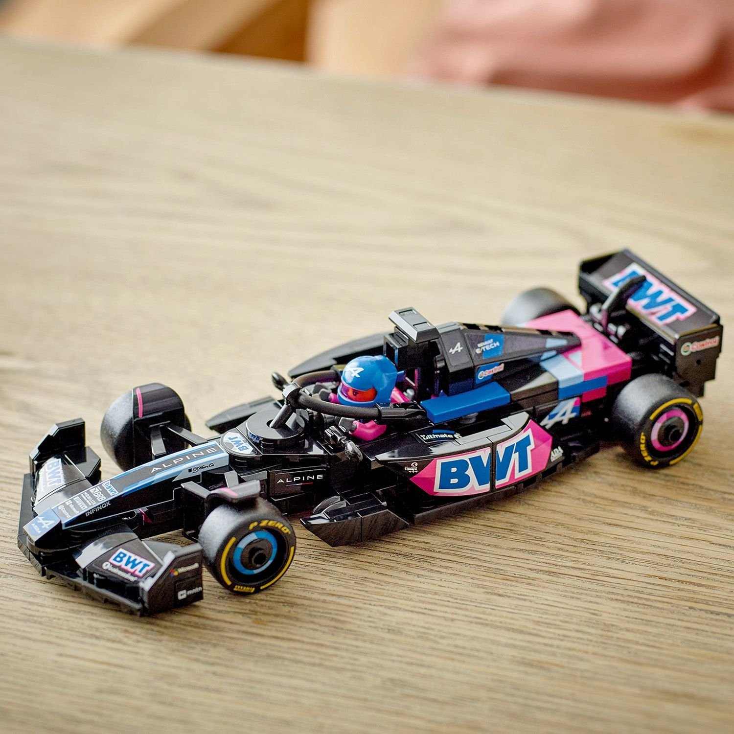 Set LEGO BWT Alpine F1 Team A524 Race Car, makinë garash, për fëmijë 10+