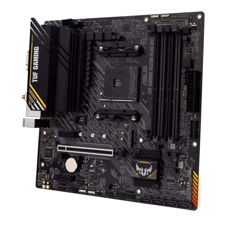 Pllakë amë ASUS TUF GAMING A520M-PLUS WIFI, AM4, mATX