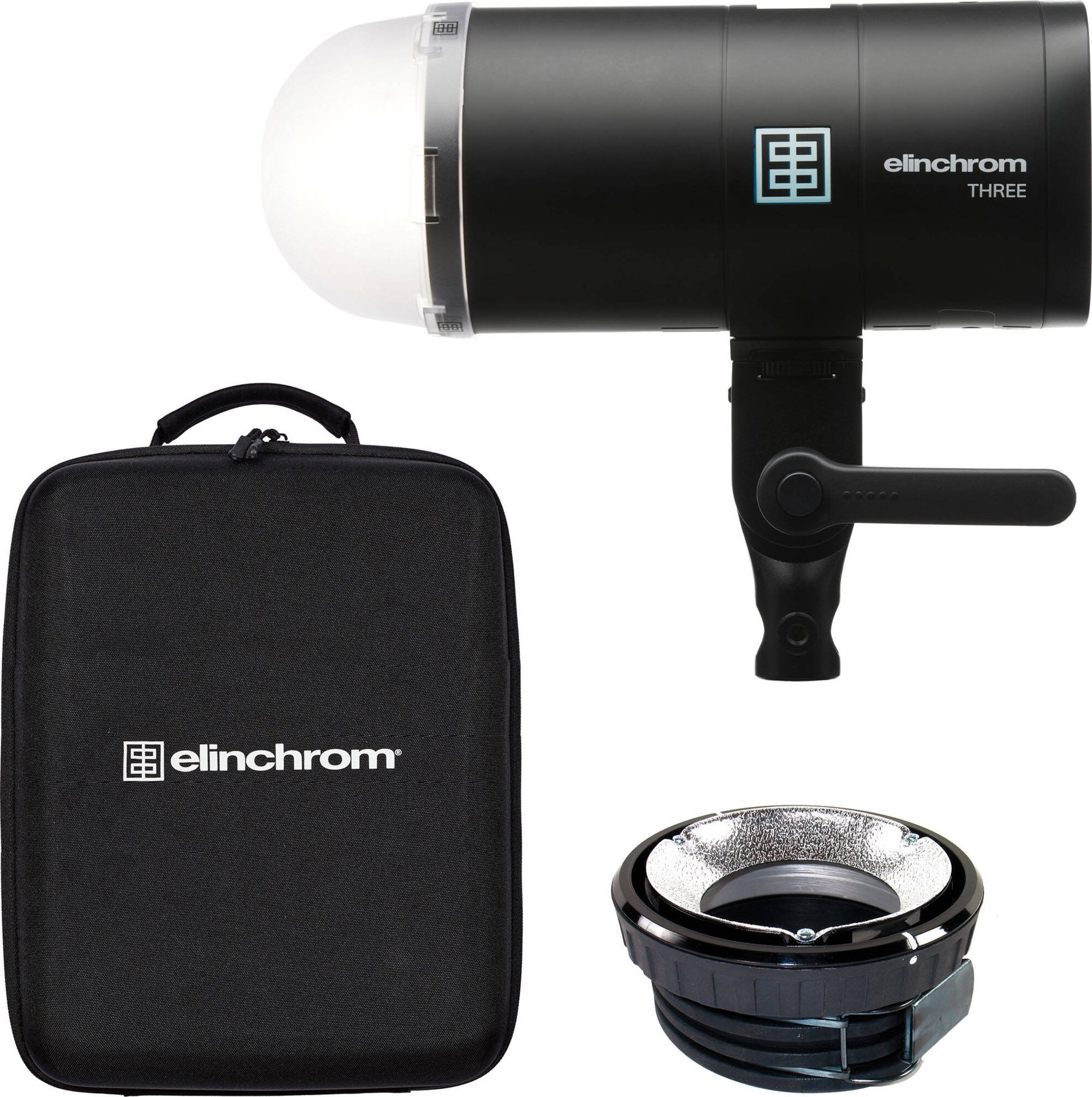 Set blicësh Elinchrom THREE Off Camera Flash Kit, 261Ws, bateri Li Ion