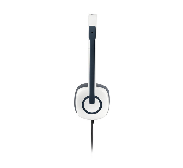 Kufje Logitech H150, me kabllo, të bardha