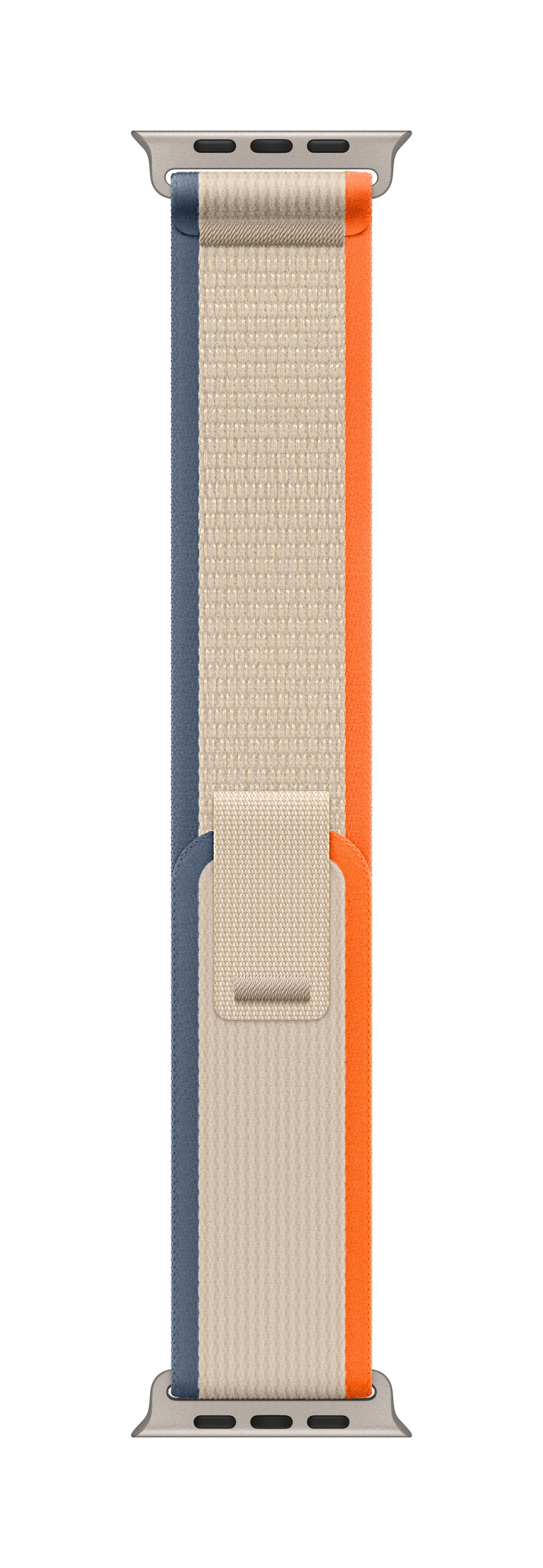 Apple Watch 49mm Band, Orange/Beige Trail Loop - S/M