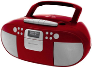 Radio boombox Soundmaster SCD7800RO, DAB FM, CD USB kasetofon, e kuqe