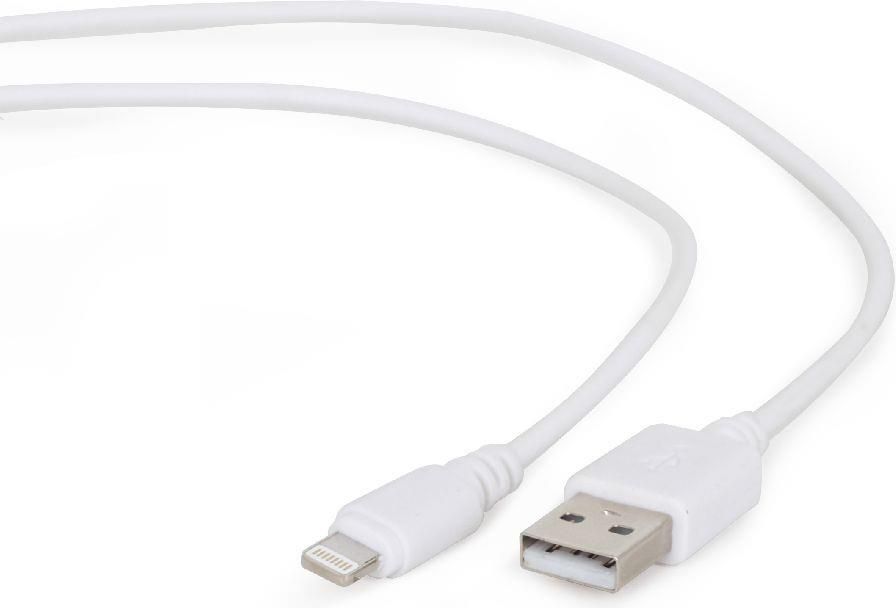 Kabllo Gembird CABLEXPERT, USB 2.0 në Lightning (IP5 dhe më të lartë), 2m, e bardhë