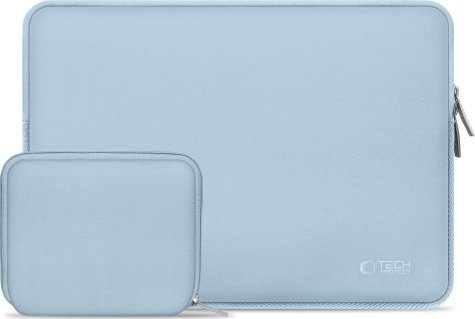 Mbështjellëse laptopi Tech-Protect Neoslim, 13-14", me çantë aksesorësh, blu