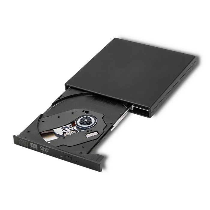 Regjistrues DVD-RW extern Qoltec 51858, USB 2.0, i zi