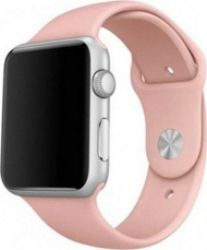 Rrip ore Apple Mercury Silicone Strap, 44mm, silikon, rozë