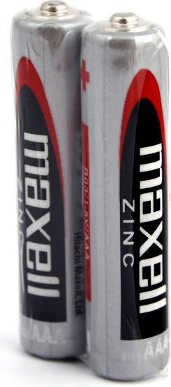 Bateri zinku Maxell Micro AAA R03, 1.5V, 2 copë