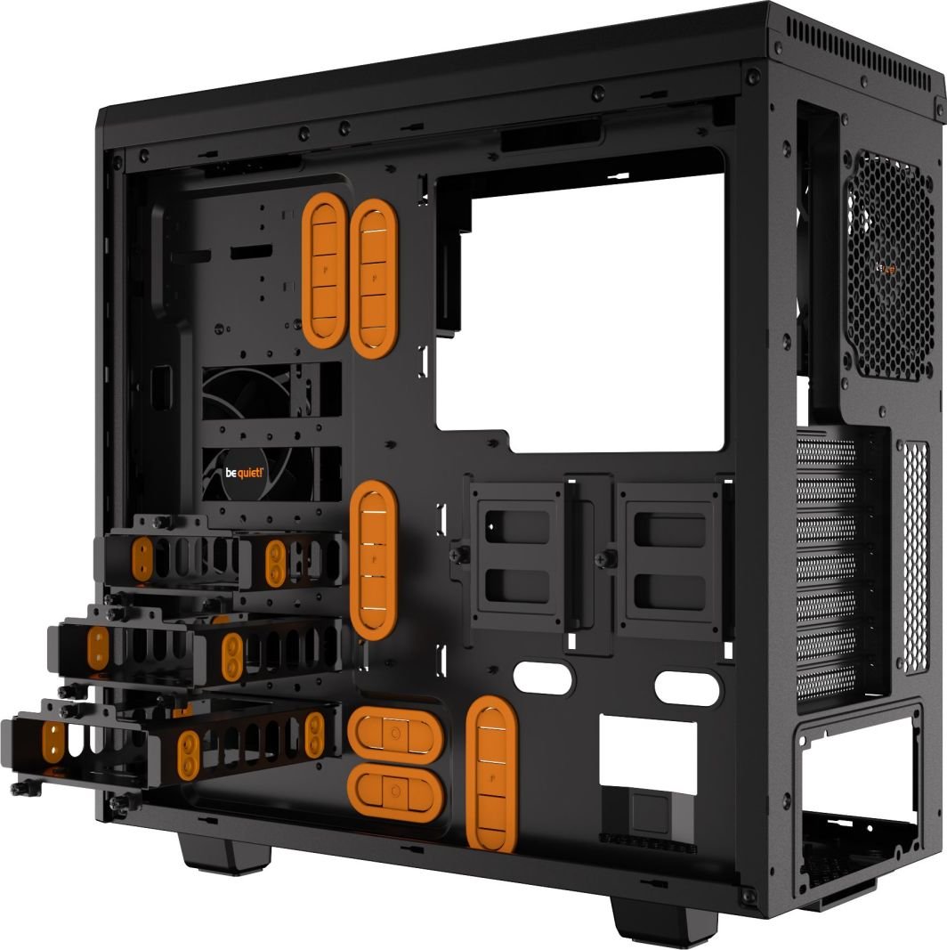 be quiet! Pure Base 600 Window PC Куќиште, Orange