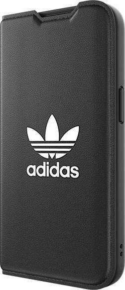 Këllëf libër Adidas OR Booklet Case BASIC, për iPhone 14 6.1", i zi e bardhë