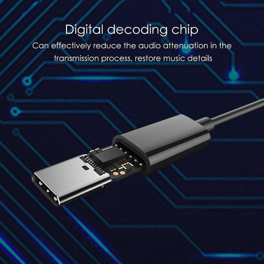 Kufje Xiaomi Type C, USB C, me kabllo, të bardha