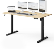 Tavolinë elektrike SENSE7 NOJO LIGHT, 140 x 70 cm, kafe e hapur