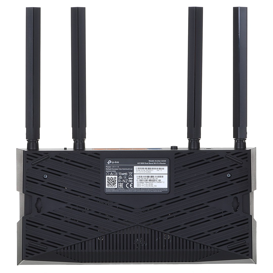 Router TP-Link Archer AX23, Wi-Fi 6, Dual Band AX1800, i zi