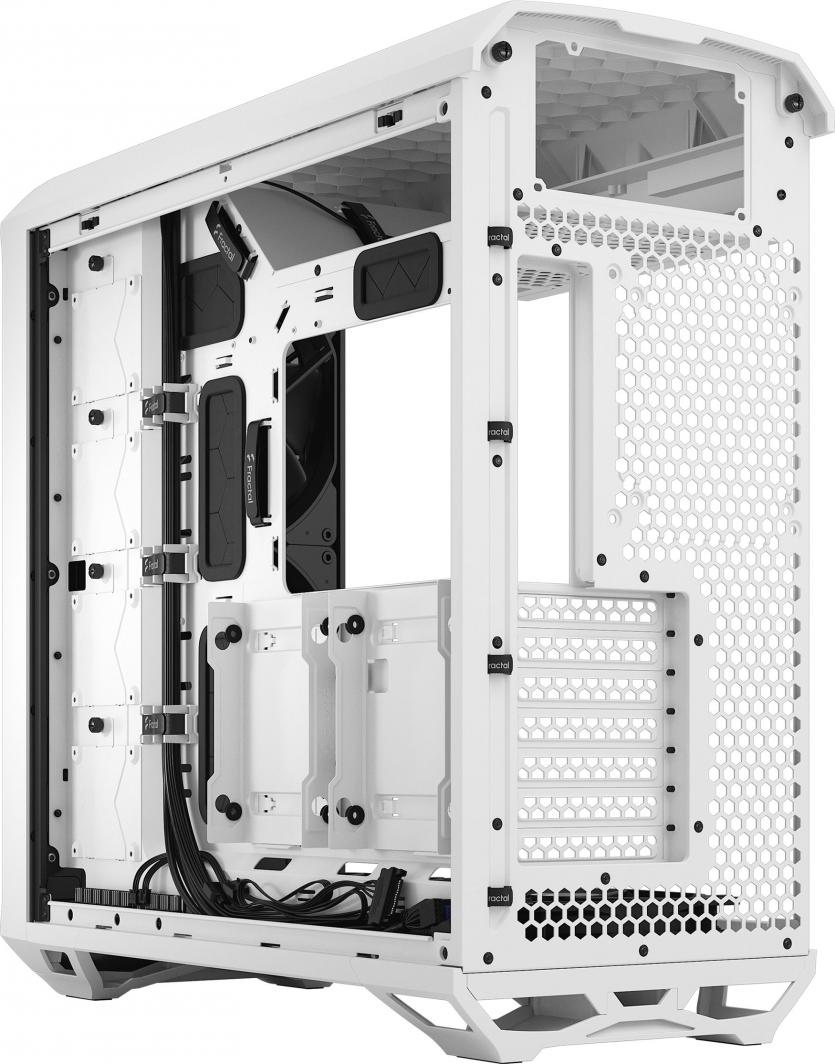 Kasë Fractal Design Torrent TG Clear Tint, e bardhë, Full Tower