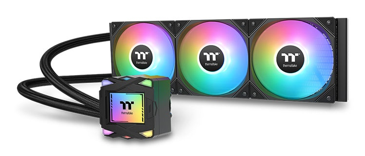 Ftohës liquid për procesor Thermaltake LA360 ARGB - E zezë