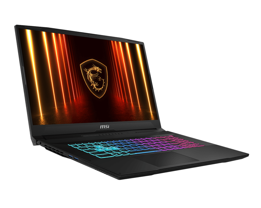 Laptop gaming MSI Katana 17 HX B14WEK, 17.3", QHD, Intel Core i7 14650HX, 16GB RAM, 1TB SSD, RTX 5050, FreeDOS, i zi