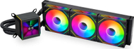 Ftohës uji për CPU Lian Li Galahad II LCD SL-INF, AIO 360mm, ARGB, i zi