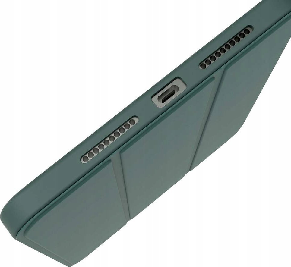 Mbrojtëse folio JCPal DuraPro për iPad Pro 13" M4 M5, me mbajtëse Apple Pencil, jeshile e errët
