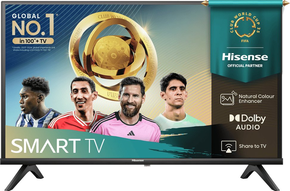 Televizor Hisense 40A4Q, 40", FHD, Smart, i zi