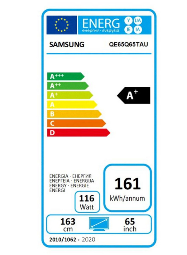 Televizor Samsung QE65Q65TAUXXH, 65" (165cm), 4K UHD, i hirtë