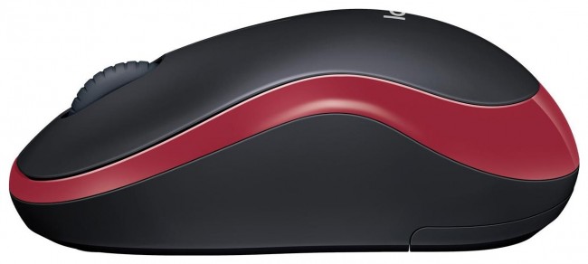 Глувче Logitech M185, црвено