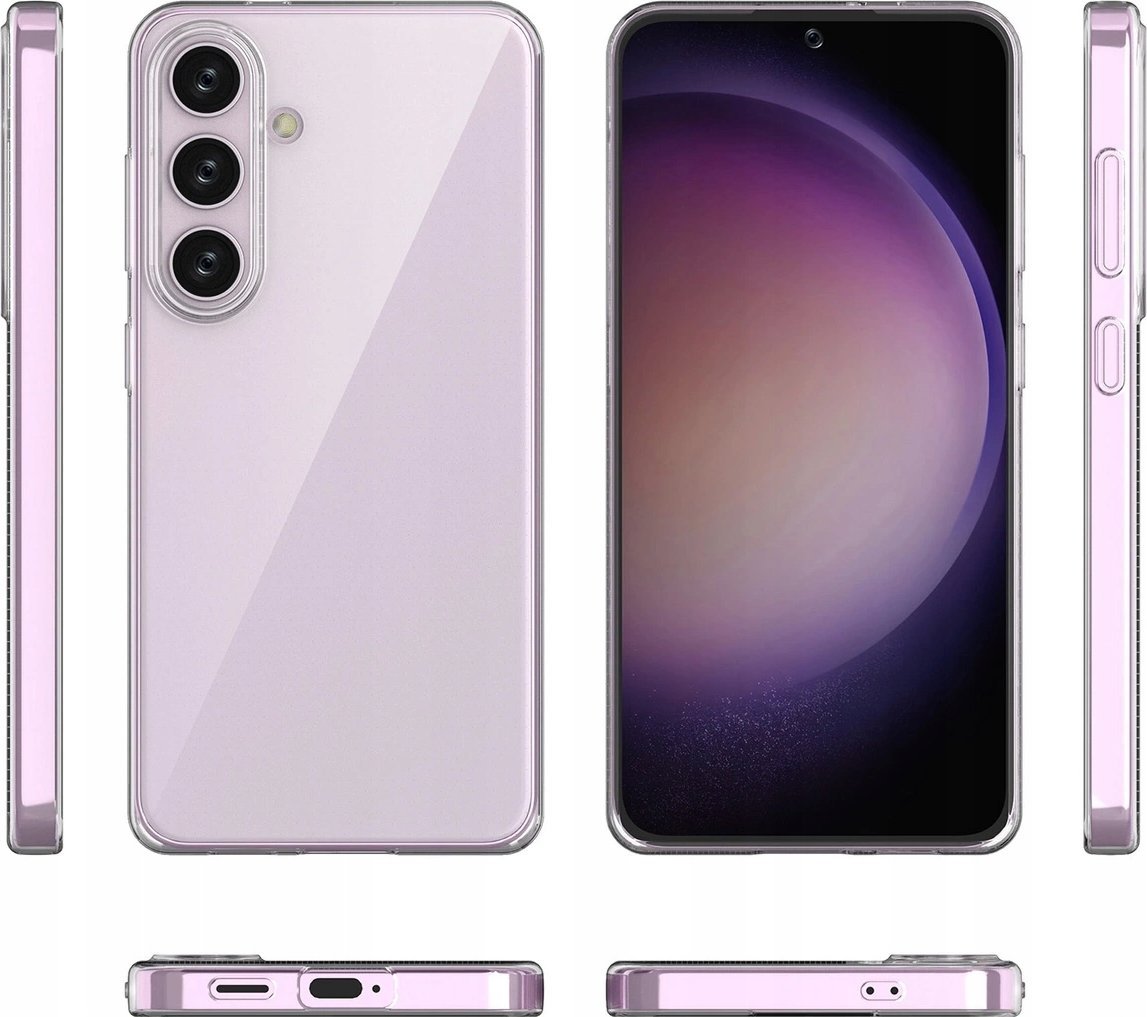 Mbrojtëse telefoni Ultra Clear për Samsung Galaxy M15, silikon, transparente