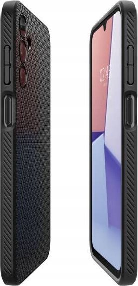Mbulesë telefoni Spigen Liquid Air, për Samsung Galaxy A15 4G 5G, TPU, e zezë matte