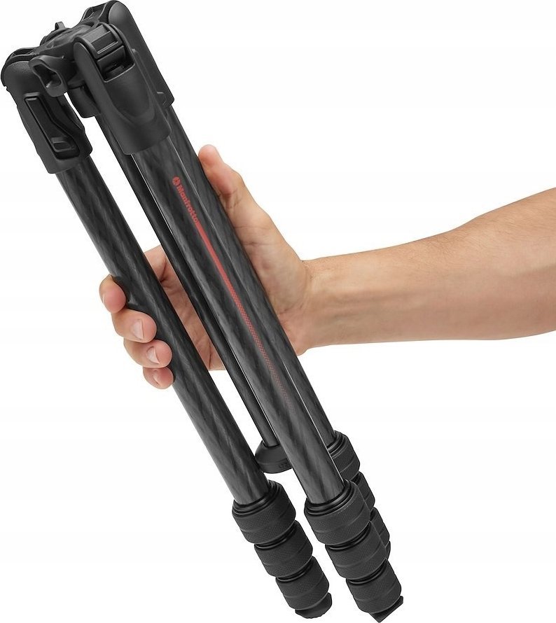 Këmbë tripodi Manfrotto Befree GT PRO, fibra karboni, profesionale, të zeza