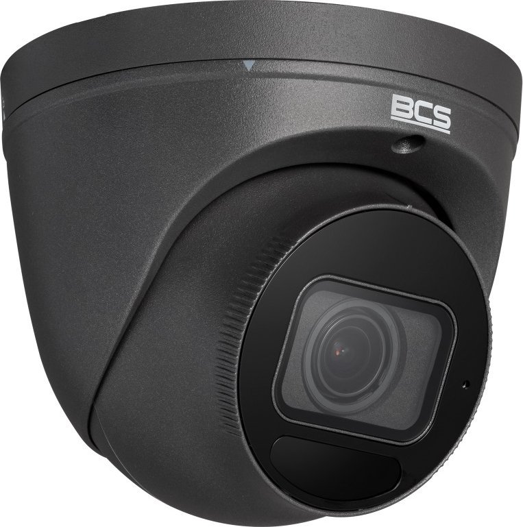 Kamera IP куполна BCS BCS-P-EIP45VSR4-G(2), 5MP, мото зум 2.8-12mm, IR 40m