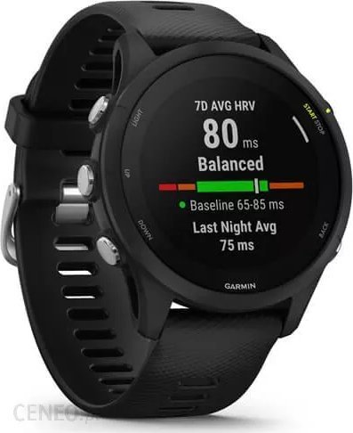 Orë sportive Garmin Forerunner 255, e zezë