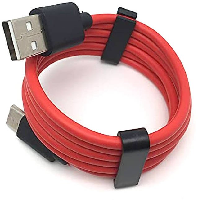 Kabllo karikimi Ulefone 18W, USB A në USB Type C, 1m, e kuqe