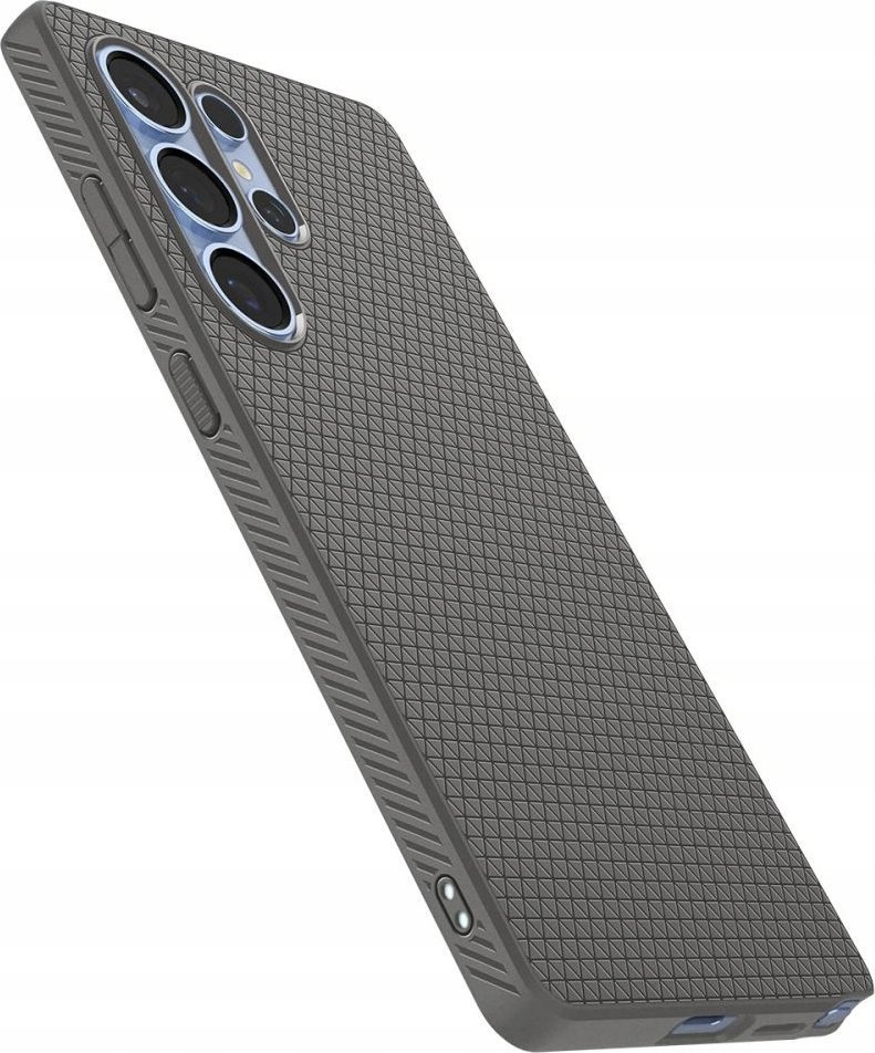 Футрола за телефон Spigen Liquid Air, за Samsung Galaxy S25 Ultra, TPU, сива мермер