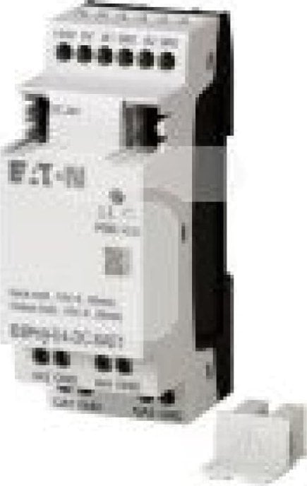 Modul zgjerues Eaton easyE4 EASY-E4-UC-8RE1, 12-24V DC 24V AC, 4DI 4DO, gri