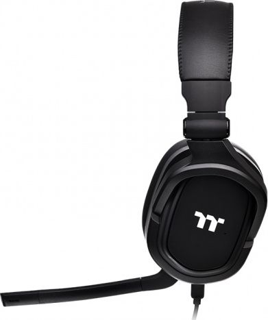 Kufje gaming Thermaltake Argent H5, stereo Hi Res Audio, me mikrofon, të zeza