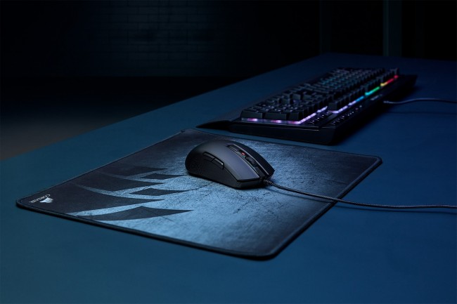 Гејмерски глушец Corsair M55 RGB PRO, 12400 DPI, USB, црн