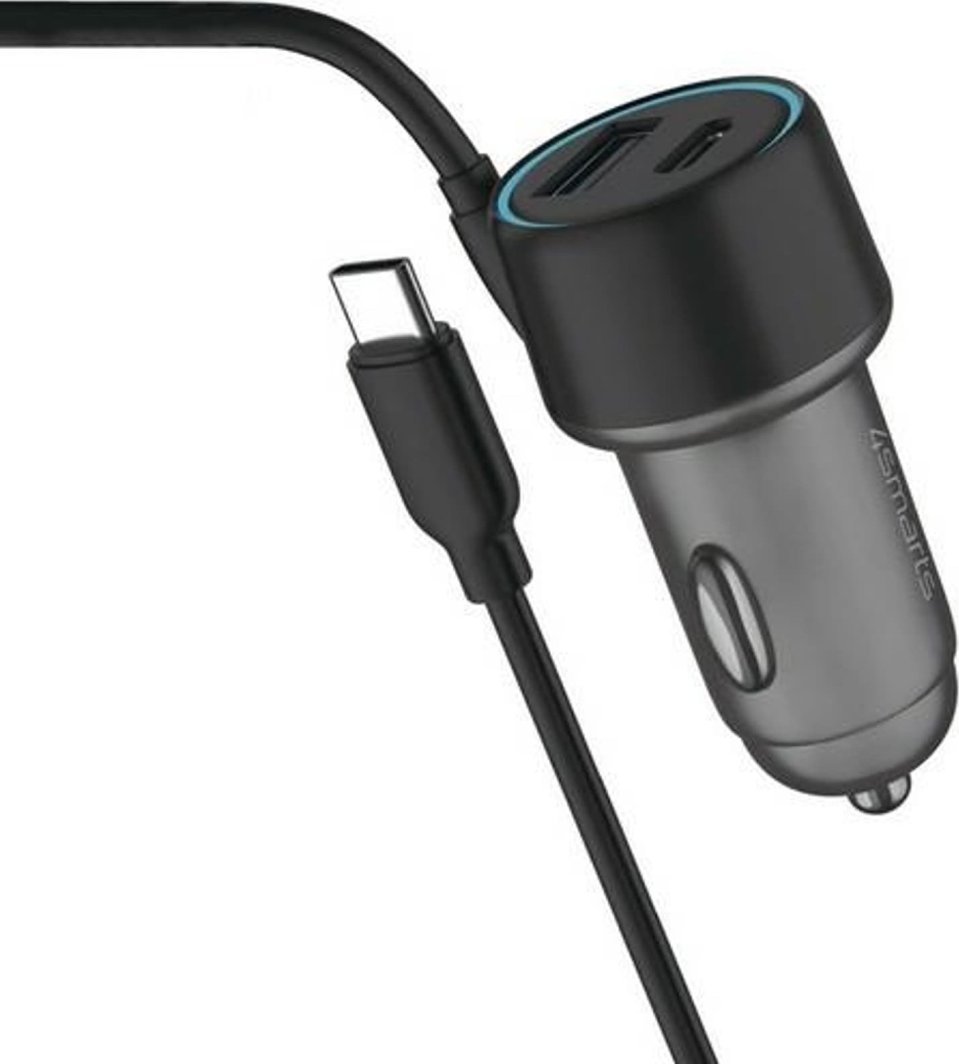Set karikues veture 4smarts Qi2, wireless MagSafe, gri