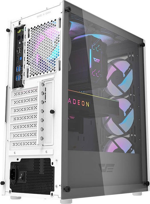 Kuti kompjuteri Darkflash DK352 Plus, ATX E ATX, xham i temperuar, me RGB