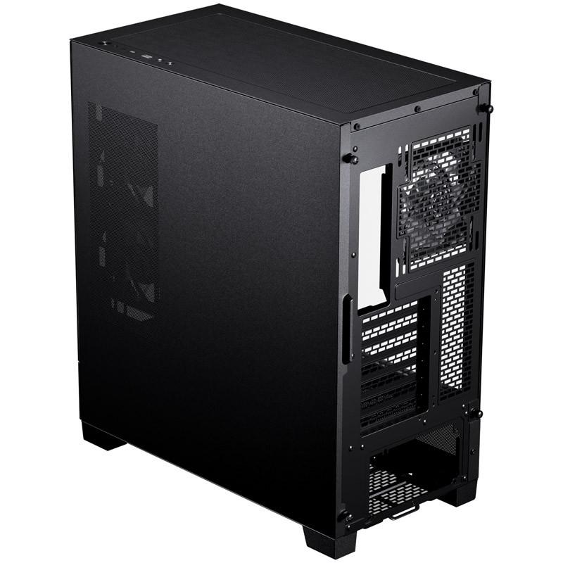 Kutia kompjuterike Phanteks XT View, mid tower, xham i temperuar, 3x ventilatorë RGB, USB C 3.2 Gen2, e zezë