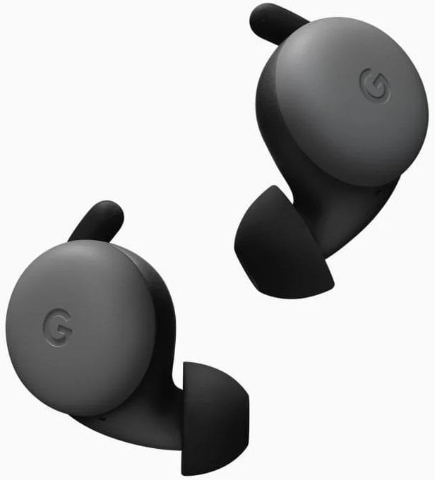 Kufje Bluetooth Google Pixel Buds, përkthim në kohë reale, me mikrofon, të zeza