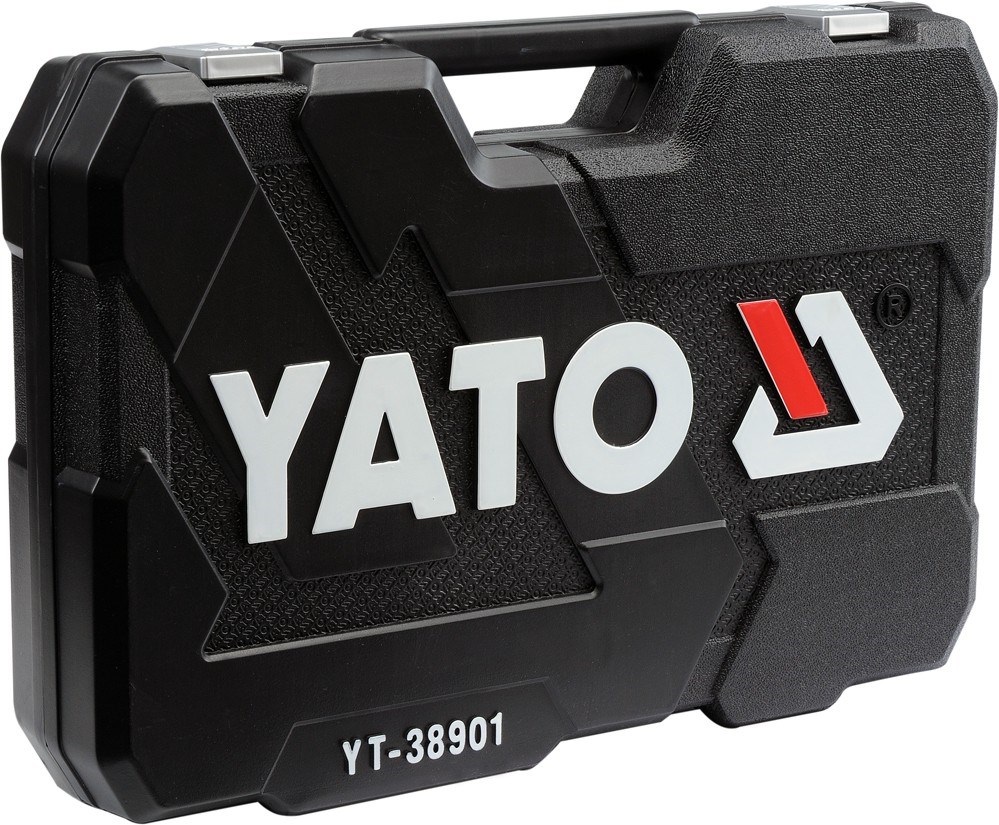 Set veglash mekanike YATO YT-38901, 122 pjesë, në kuti plastike