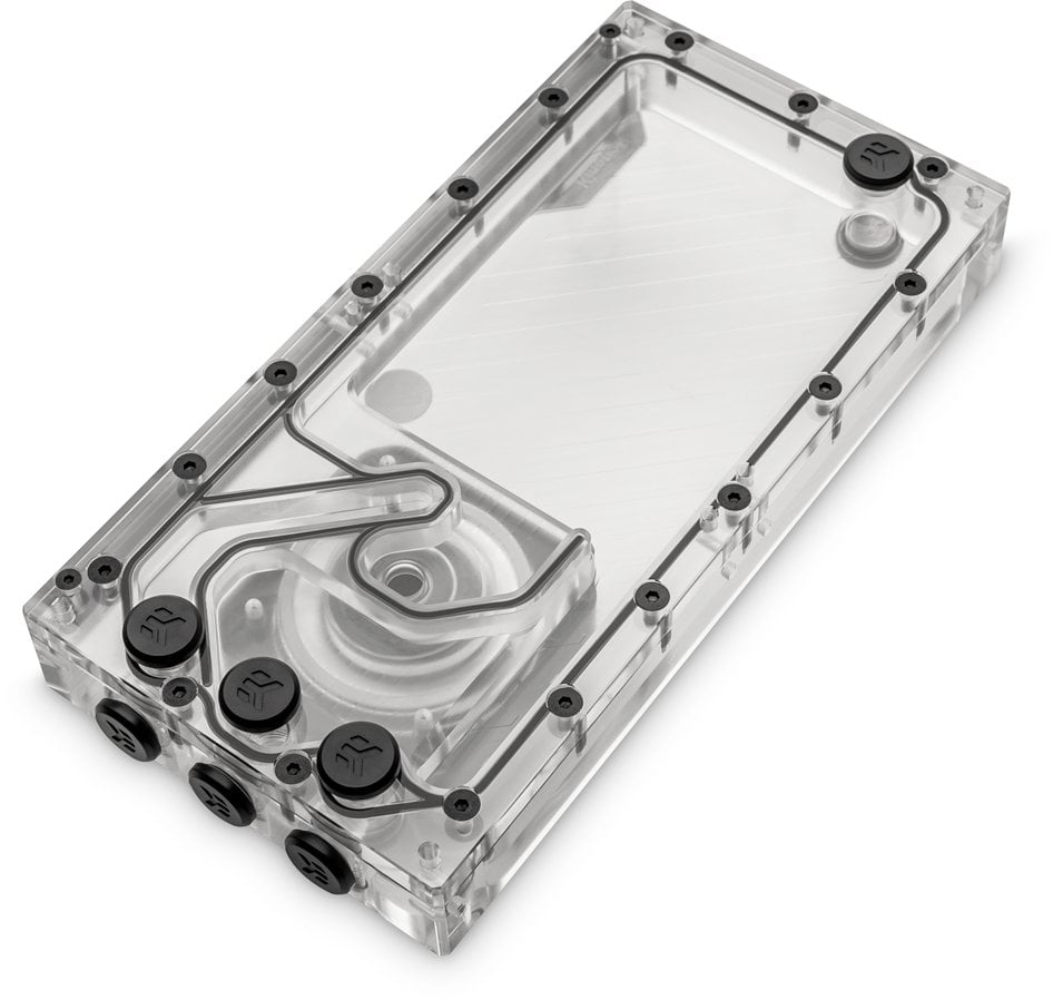 Pompë me rezervuar PC EK Water Blocks EK-Quantum Kinetic3 FLT 240, D5, D RGB, plexi
