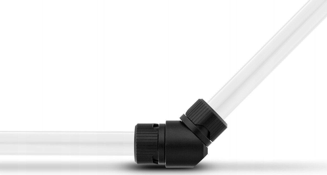 Adapter ftohjeje uji EKWB Quantum Torque Static FF 45°, G1/4" femër femër, i zi