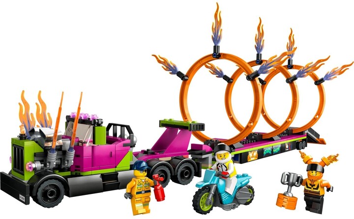 Set LEGO® City 60357 Fire Ring Tractor, 479 pjesë
