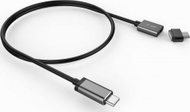 Kabllo LMP USB-C - USB-C, 3 m, e zezë