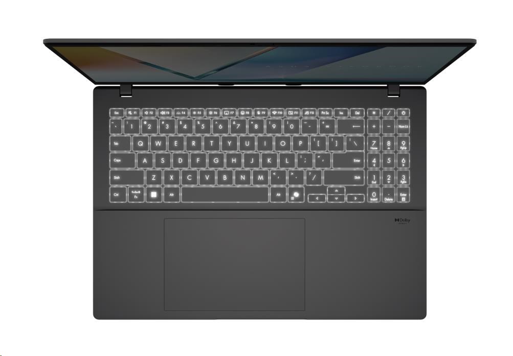 Laptop ASUS Vivobook S16 S3607QA OLED064W, 16" OLED, Snapdragon X, 32GB RAM, 1TB SSD, gri metalik