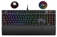 Tastiere ASUS ROG STRIX SCOPE II, ROG RX RED / PBT, US, e zezë