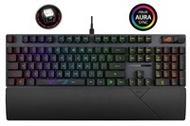 Tastiere ASUS ROG STRIX SCOPE II, ROG RX RED / PBT, US, e zezë