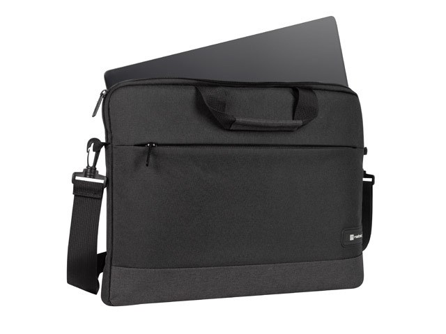 Çantë dore për laptop Natec GOA, 15.6", e hirtë / e zezë