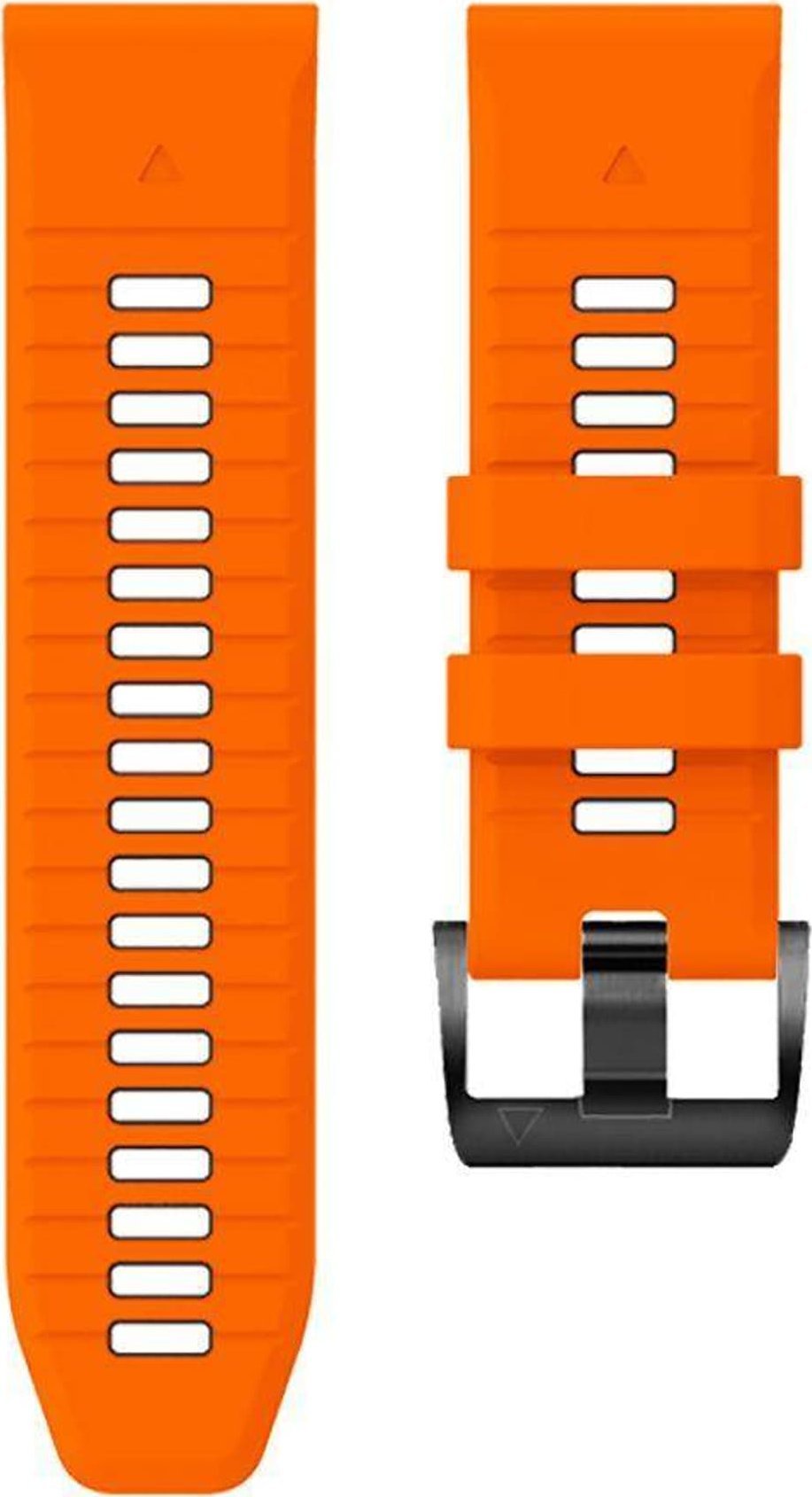 Rrip ore Tech-Protect Iconband Pro për Garmin Fenix 3 5X 3H, TPU, portokalli e zezë