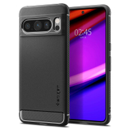 Mbrojtëse për celular Google Pixel 8 Pro Spigen Rugged Armor, i zi mat